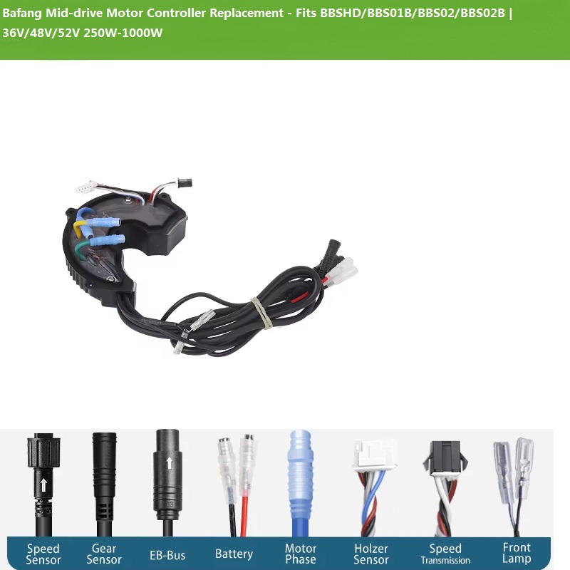Mid Drive Motor Kit 52V 1000W - Wymiana sterownika silnika centralnego Bafang -