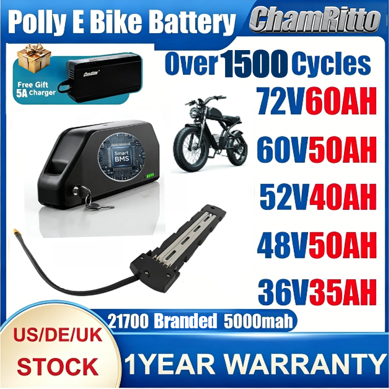 Electric Bicycle Battery 72V 30Ah - Rower elektryczny, bateria w dolnej rurze