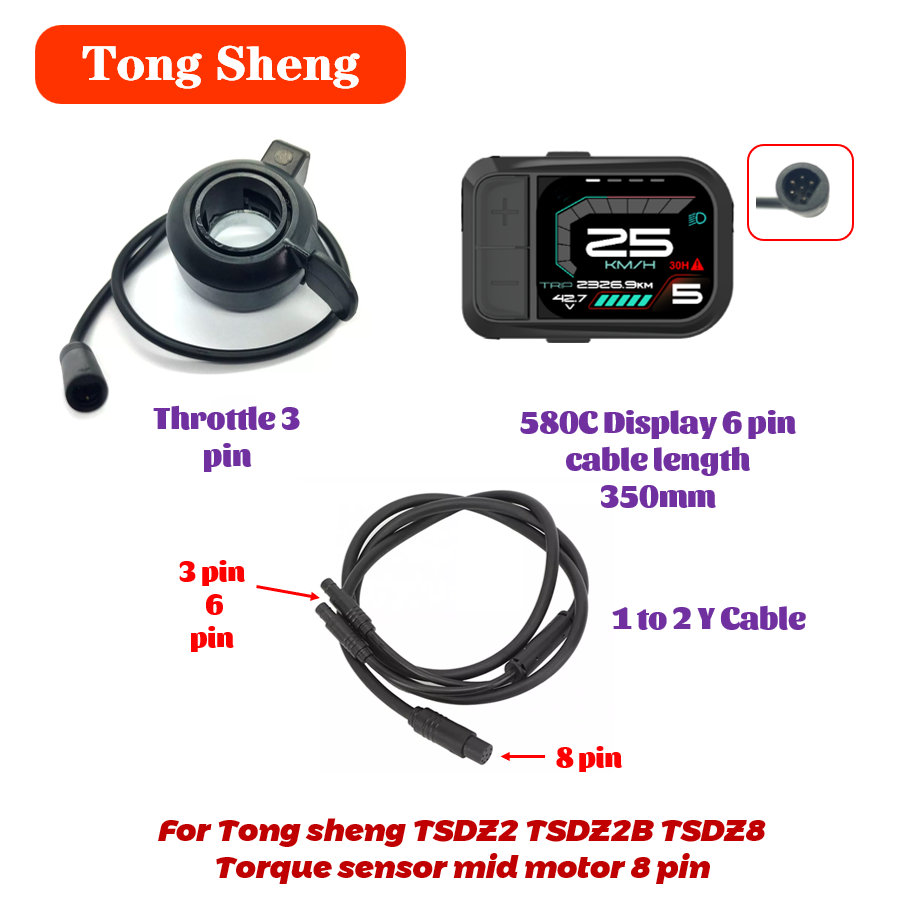 Tongsheng TSDZ2 TSDZ2B Manetka – Tongsheng Tsdz2B Mid Drive Motor recenzja i cena