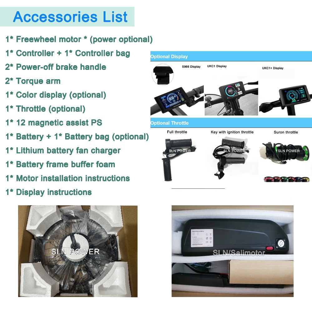 Zestaw do konwersji roweru ele – Ebike Conversion Kit 72V 3000W recenzja i cena