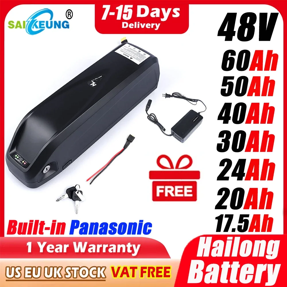 Oryginalna bateria do e-bike'a – Ebike Battery 48V 20Ah Hailong recenzja i cena