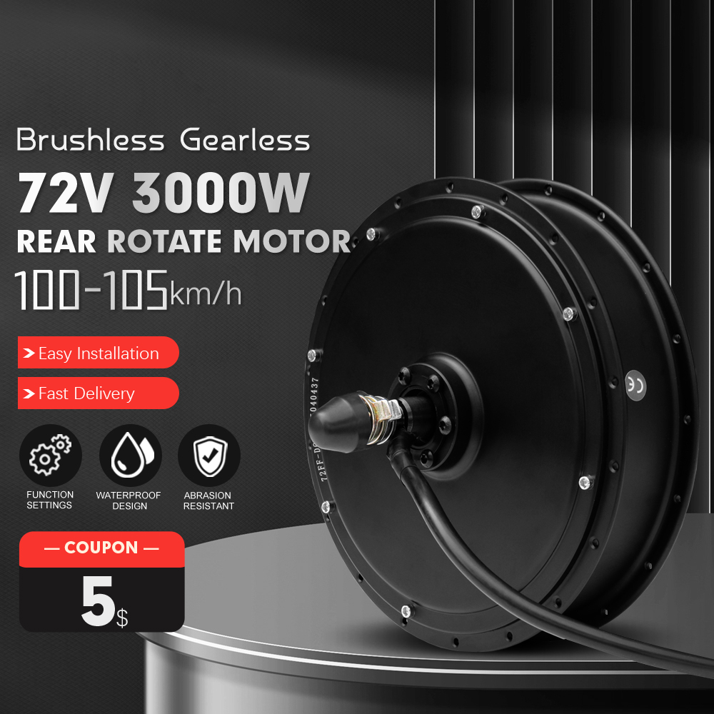 Silnik do roweru elektrycznego – Ebike Conversion Kit 72V 3000W recenzja i cena